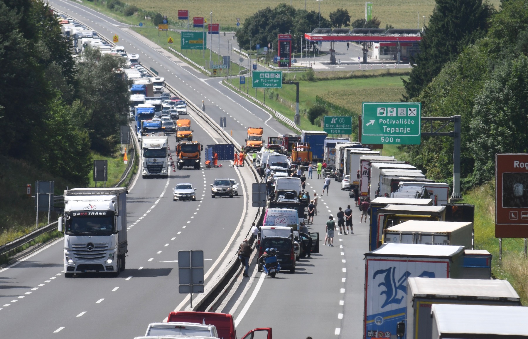 Zaradi uporabe telefona pri Tepanju v umrlo pet oseb: Ukrajinec priznal dejanje
