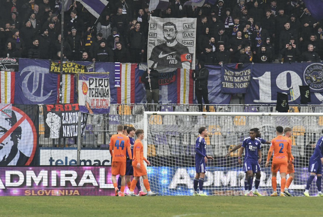 Maribor ponovno prejel visoko kazen zaradi navijačev