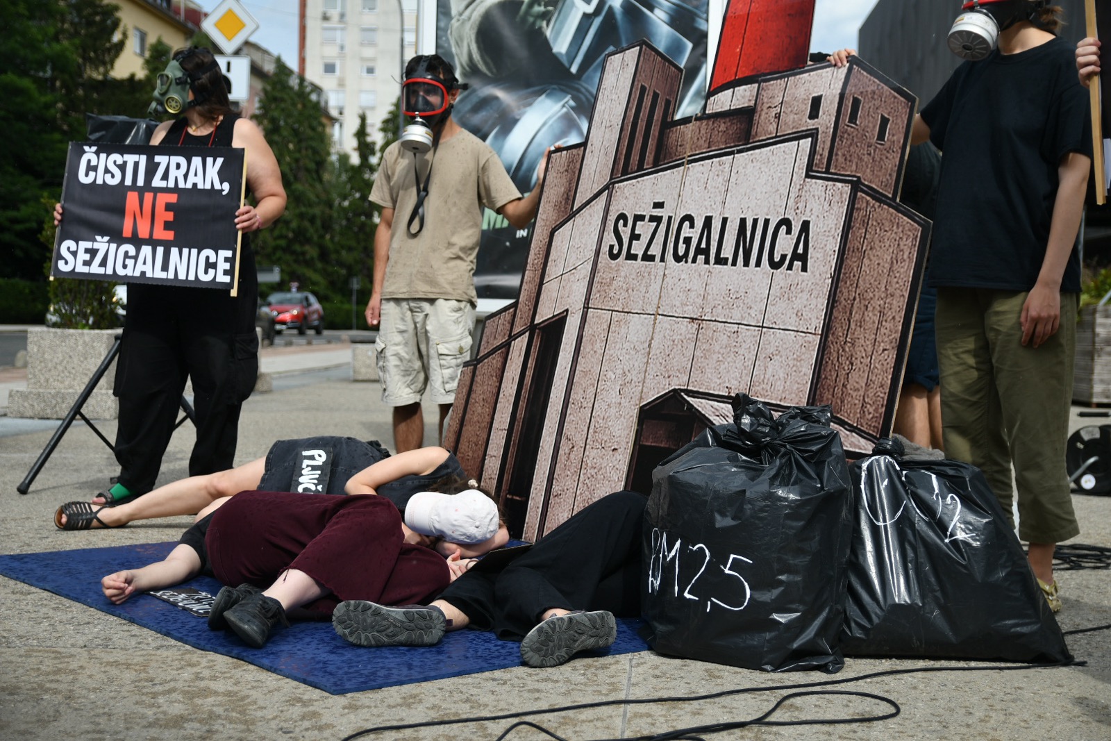 V Mariboru so se zbrali nasprotniki sežigalnice: "V hlepenju po dobičku so pripravljeni žrtvovati zdravje ljudi"