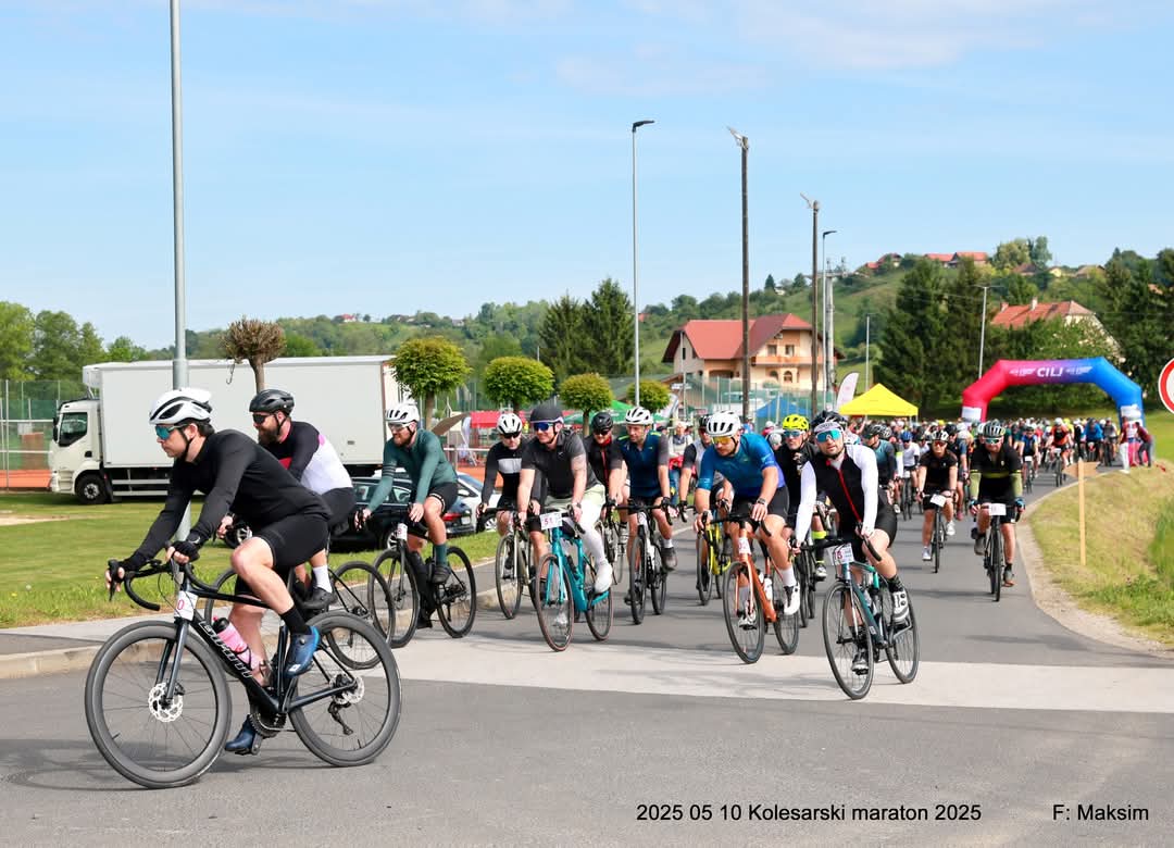 VIDEO: Kolesarski maraton v Jurovskem Dolu navdušil z množico udeležencev in pozitivno energijo