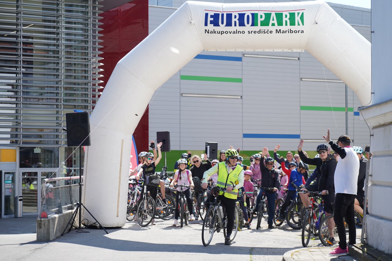 14. Europarkov kolesarski maraton ponovno povezal ljubitelje kolesarjenja za dober namen