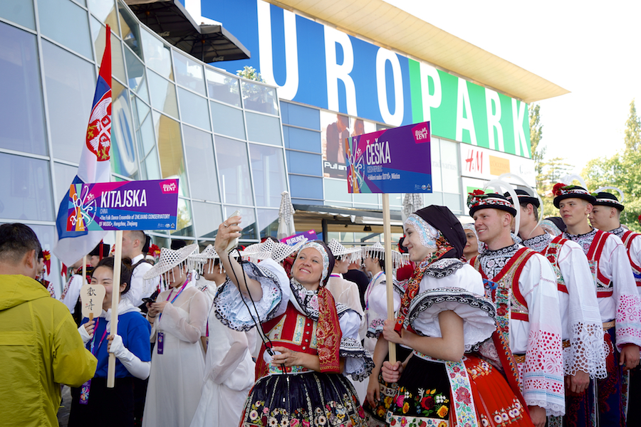 V Europarku bodo tudi letos gostili povorko folklornih skupin