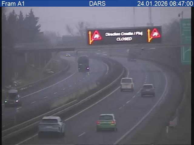 Huda nesreča na štajerski avtocesti: Del ceste popolnoma neprevozen