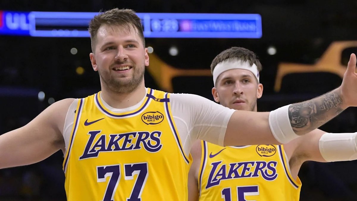 Dončićevih 31 točk premalo za zmago Lakersov proti Kingsom
