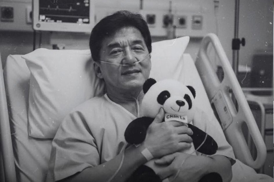 Fotografija Jackieja Chana na smrtni postelji šokirala splet, za kaj gre?