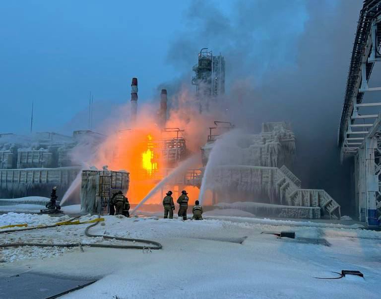 FOTO in VIDEO: Zagorel terminal za zemeljski plin največjega ruskega izvoznika