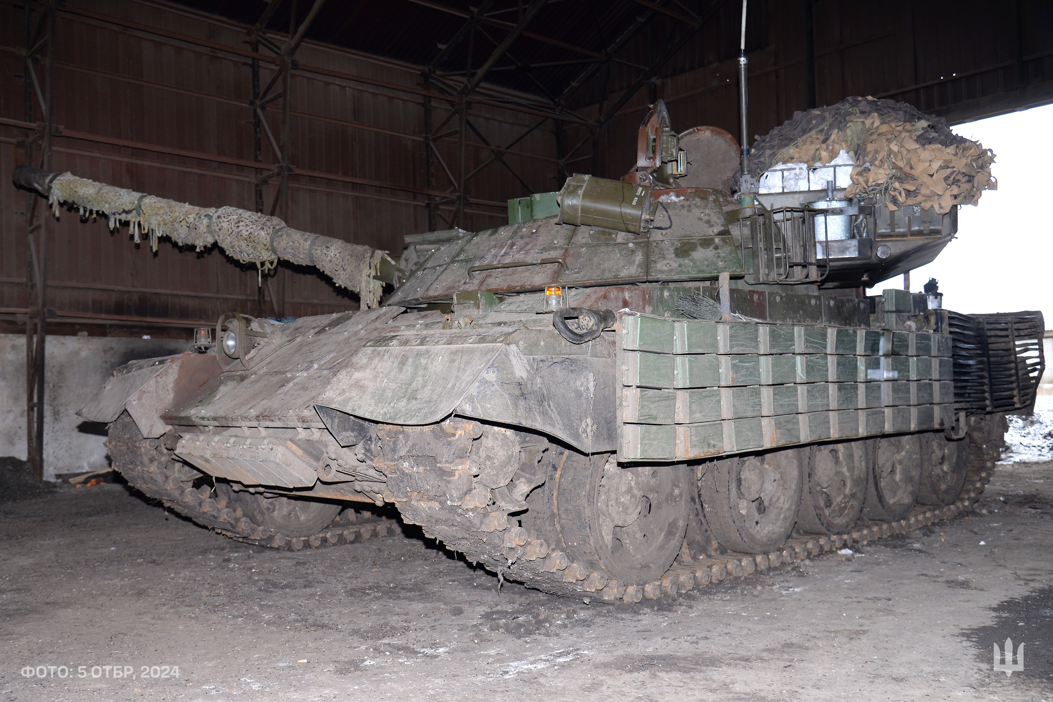 Slovenski tanki po dveh letih v Ukrajini končno našli svoj namen