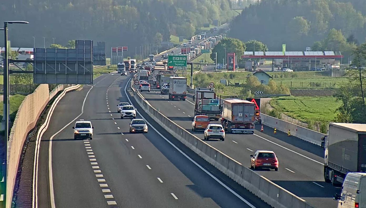 Števec zastojev: Koliko časa nam vzame pot med Mariborom in Ljubljano? (26. julij)