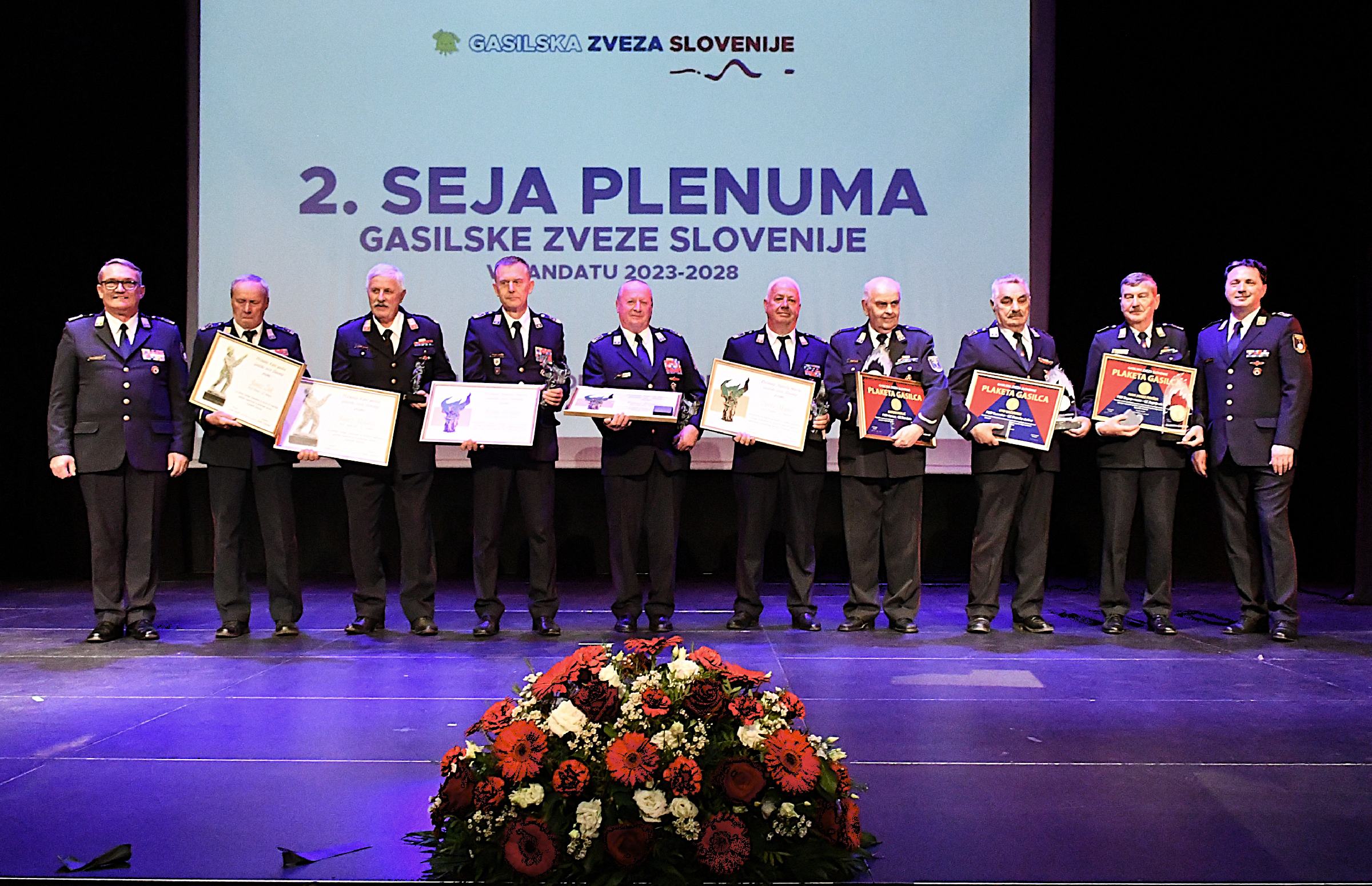 V Selnici na Plenumu GZ Slovenije podelili najvišja gasilska priznanja