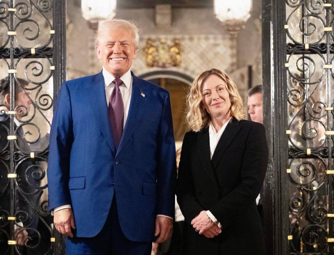 Predsednica italijanske vlade nepričakovano obiskala Trumpa
