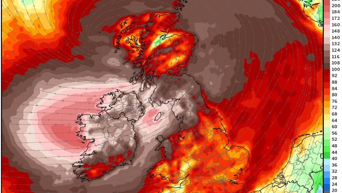 Evropi se bliža neurje stoletja, meteorologinja: "Še nikoli nisem videla česa takega"