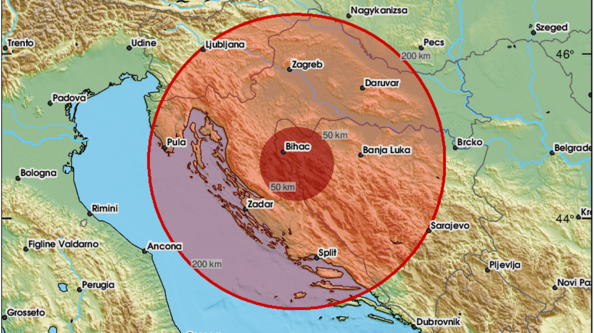 Močnejši potres v Dalmaciji, ljudje bežijo iz domov: Ste ga čutili?