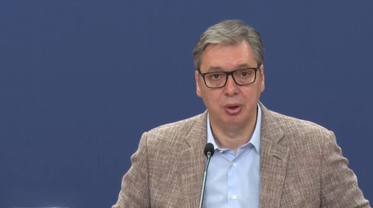 Vučić pravi, da je Srbija zmagala: "Ne bom podpisal pomilostitev"