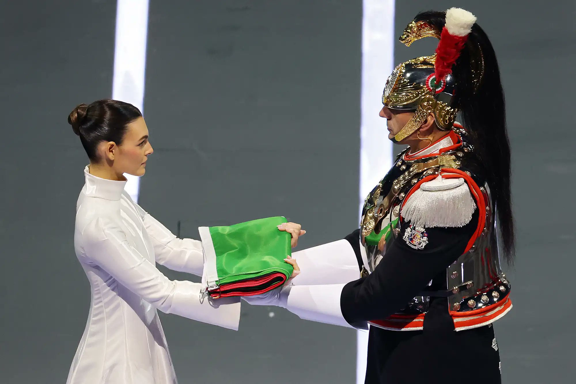 Med zvezdami na olimpijski slovenosti blestelo tudi novo dekle Leonarda DiCapria