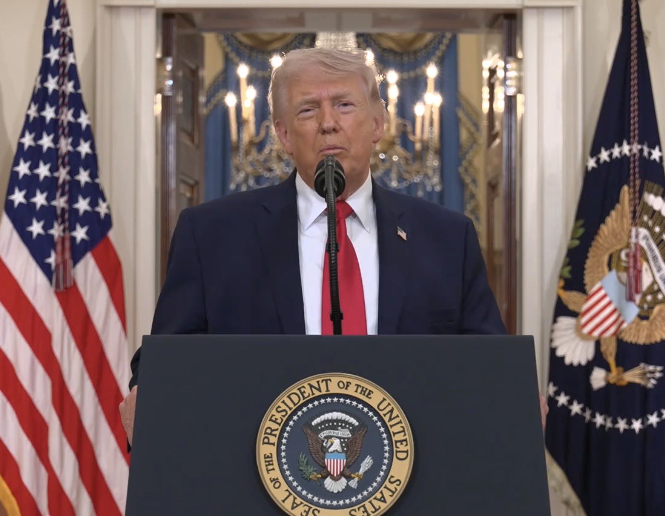 Trumpovo srhljivo svarilo: "Nocoj bo umrla celotna civilizacija"