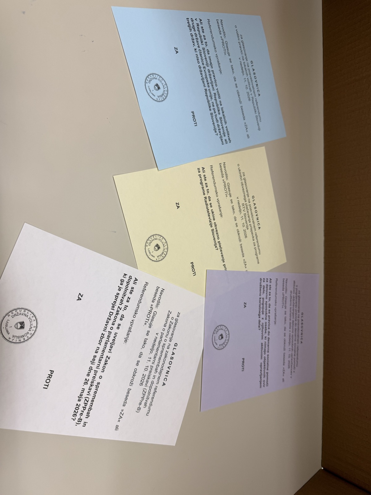 Prišteli glasove iz tujine, razlika pri referendumu o RTV-prispevku se je povečala