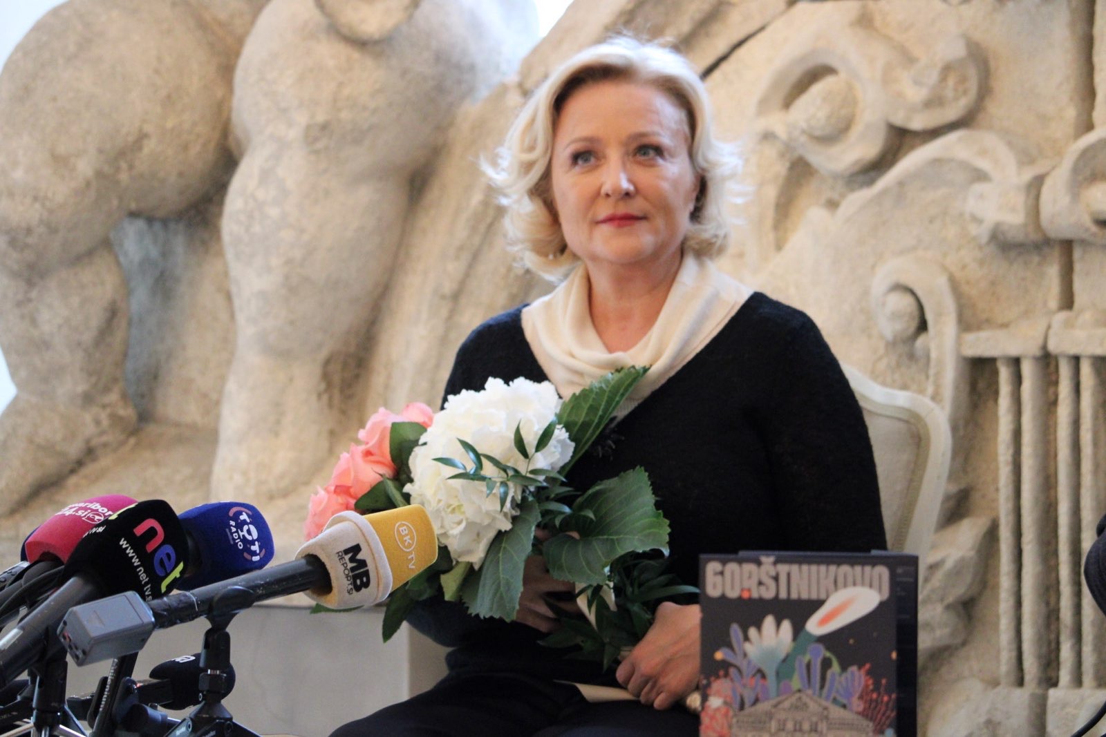 Letošnja dobitnica Borštnikovega prstana je Nataša Barbara Gračner