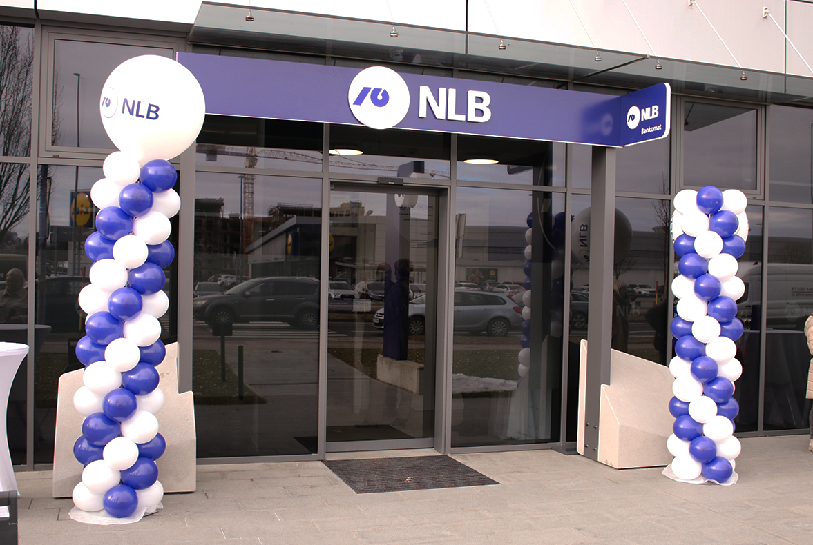 FOTO: V Mariboru otvorili novo poslovalnico NLB, prvo na desnem bregu Drave