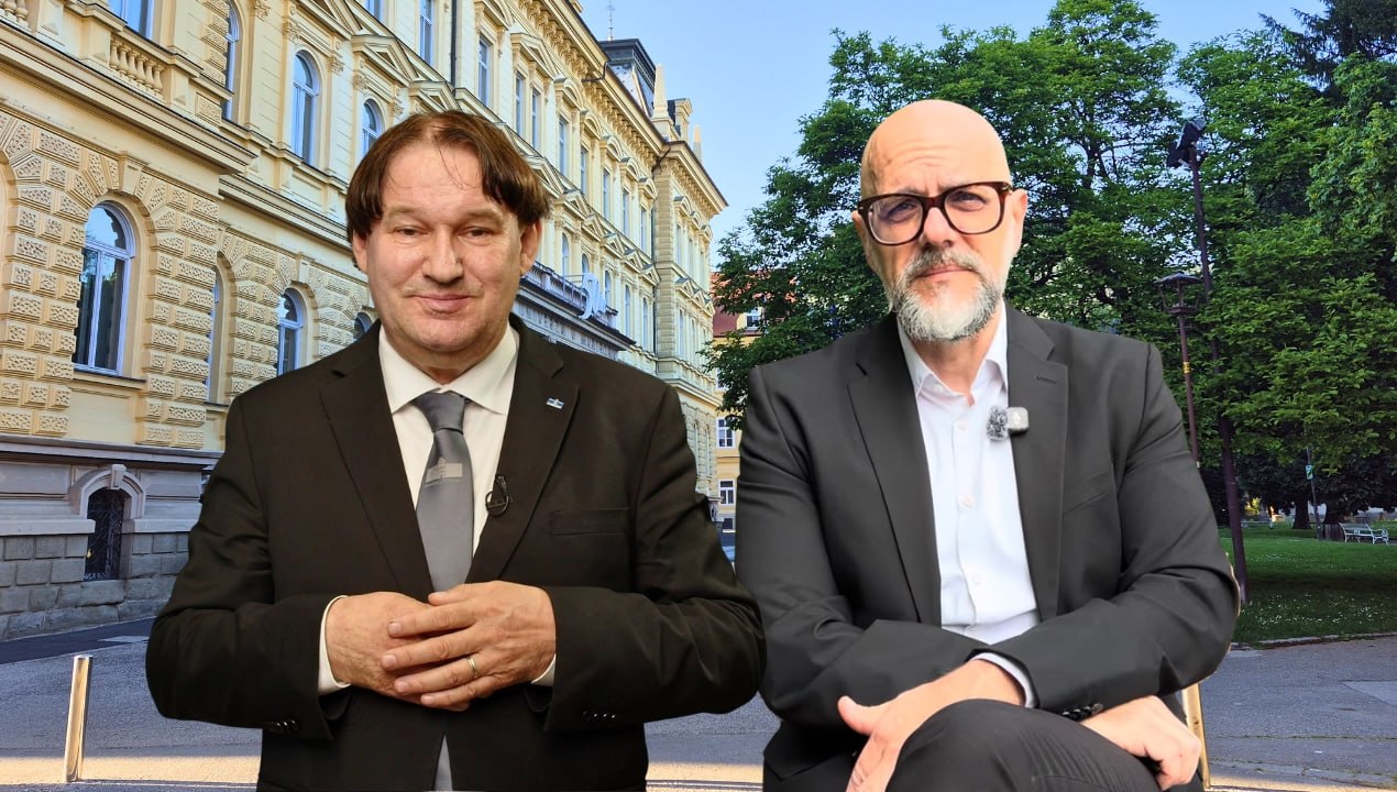 Digitalno soočenje pred volitvami: Slavinec in Korošak o povezovanju univerze z gospodarstvom in zaposlitvenih priložnostih za študente (VIDEO)