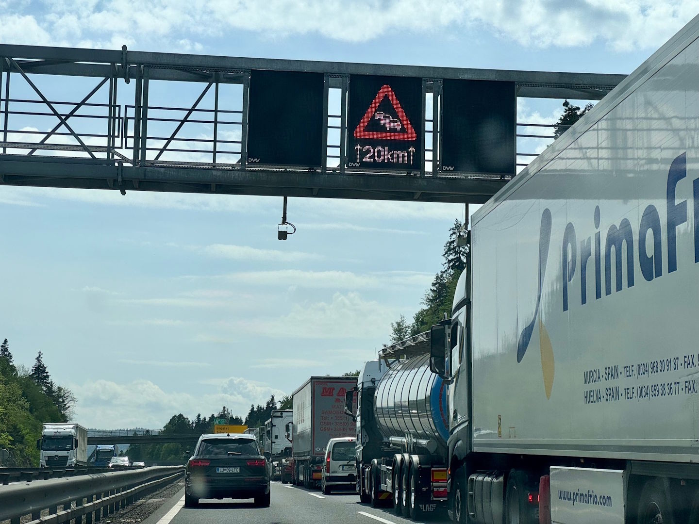 Zastoji na avtocesti: Ena napačna izbira poti in obstali boste v koloni
