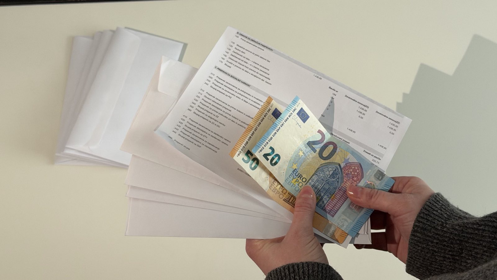 Slovenija na vrhu črne liste: Stroški dela poleteli v nebo, zaposleni pa dobijo le drobtine?