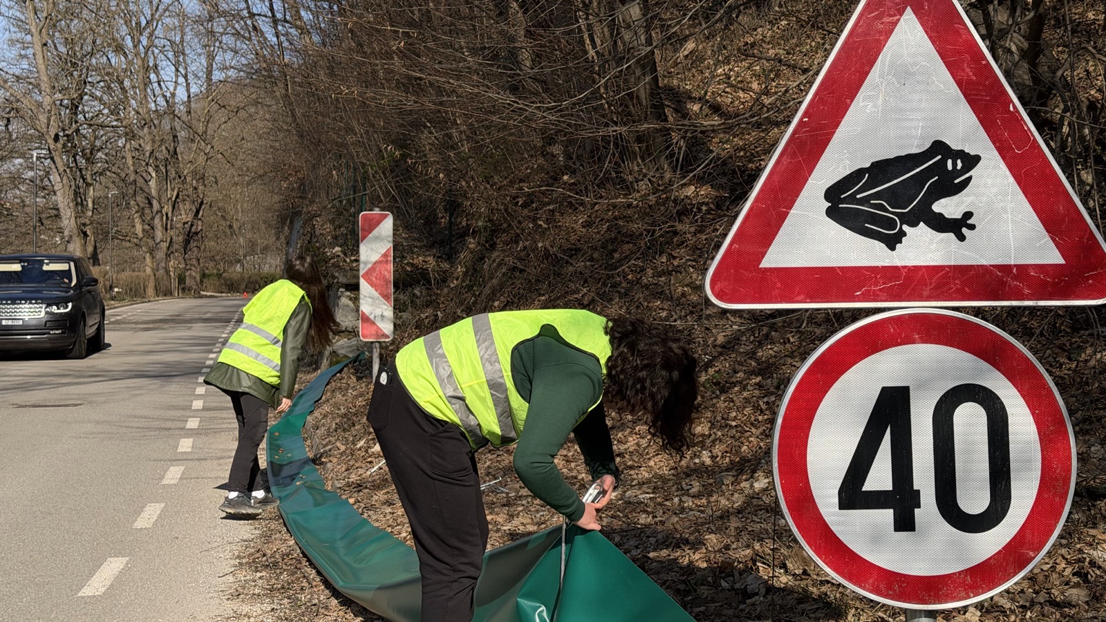 Ste opazili ograje pri Treh ribnikih? Ne gre za gradbišče, ampak za reševanje drobnih življenj
