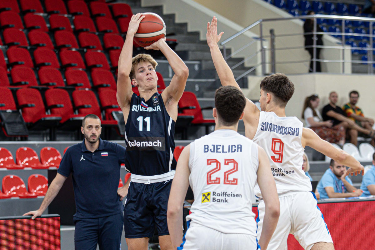 Bine Pregl po bronu na košarkarskem EP do 16 let: "Že nastop je uresničil sanje, kaj šele medalja"