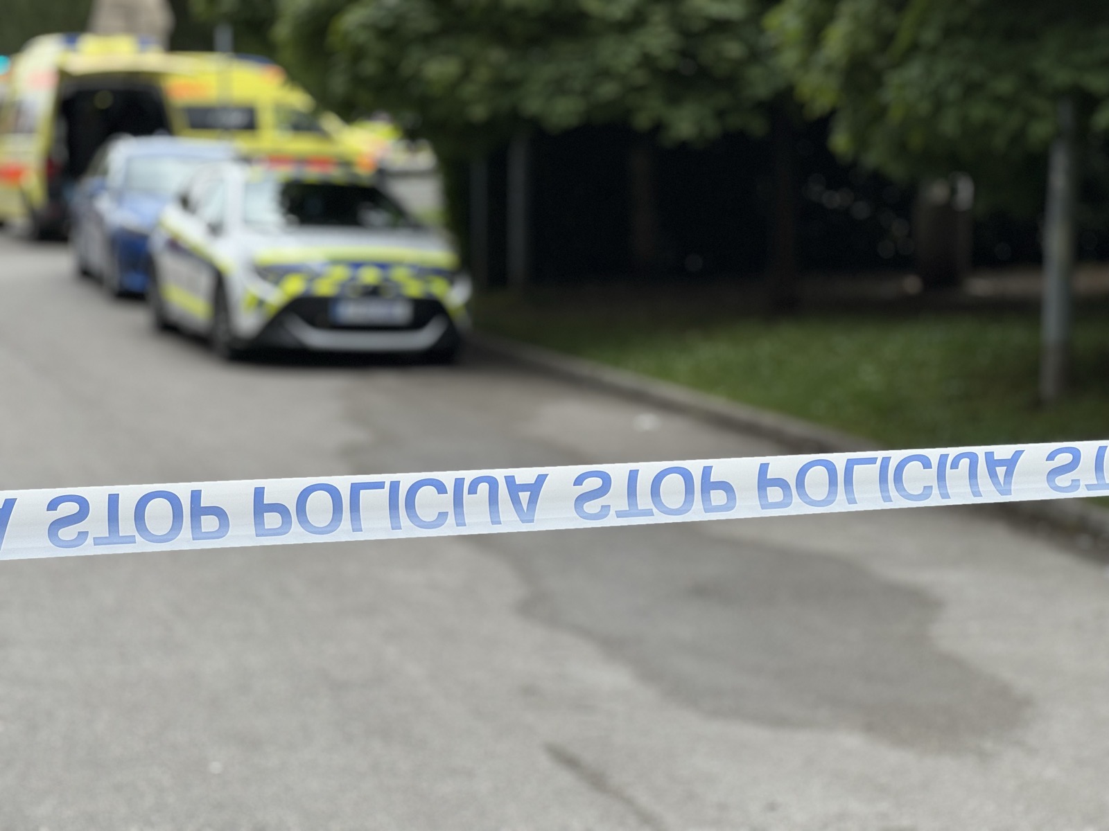 76-letni voznik po stotih metrih nenadzorovane vožnje trčil v betonsko škarpo in na kraju umrl