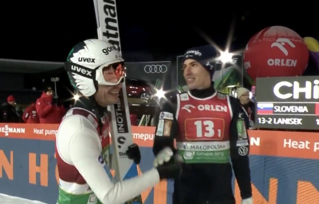 Tekma parov: Izjemni Lanišek Sloveniji zagotovil drugo mesto