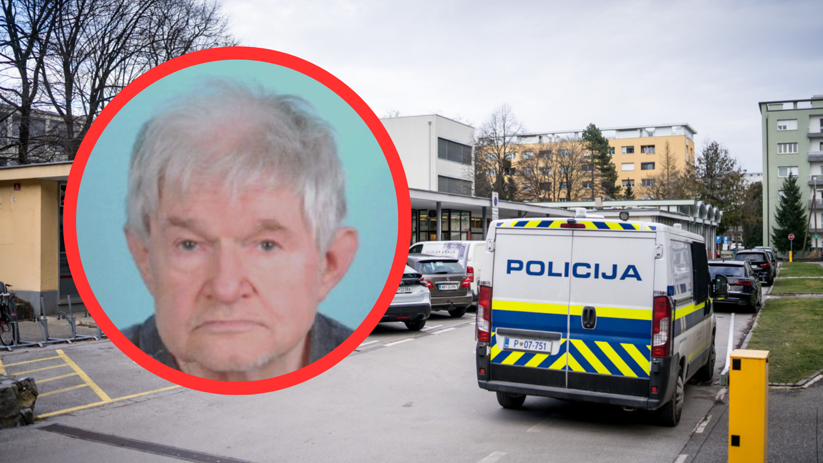 86-letni Andrej izginil brez sledu: Policija prosi za pomoč