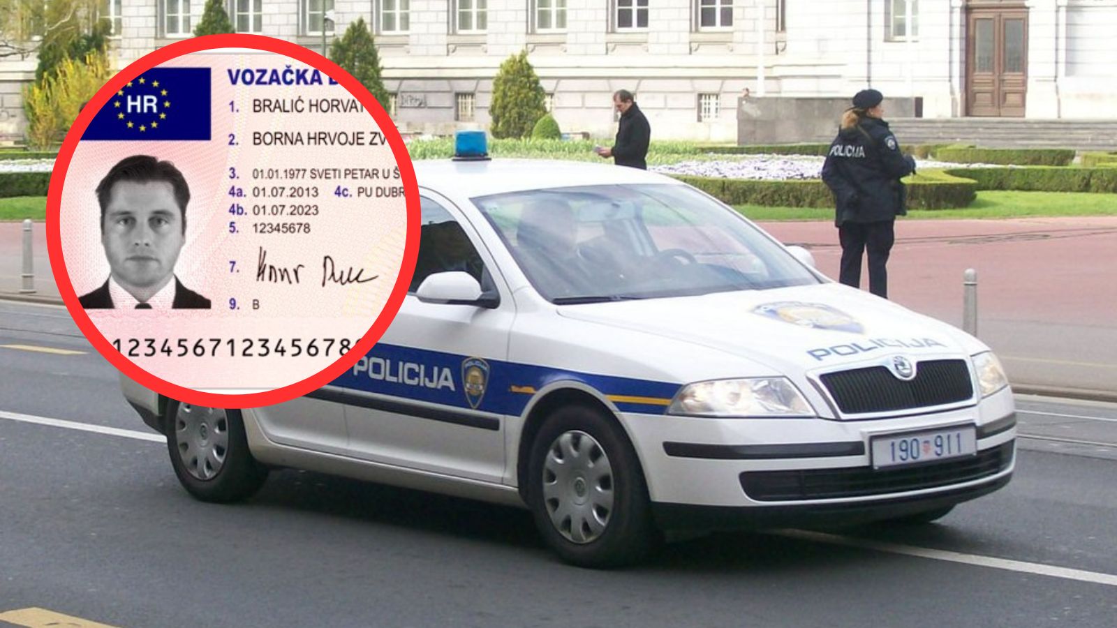 19-letni Hrvat poskušal preslepiti sistem po odvzemu izpita v Sloveniji: To je sledilo