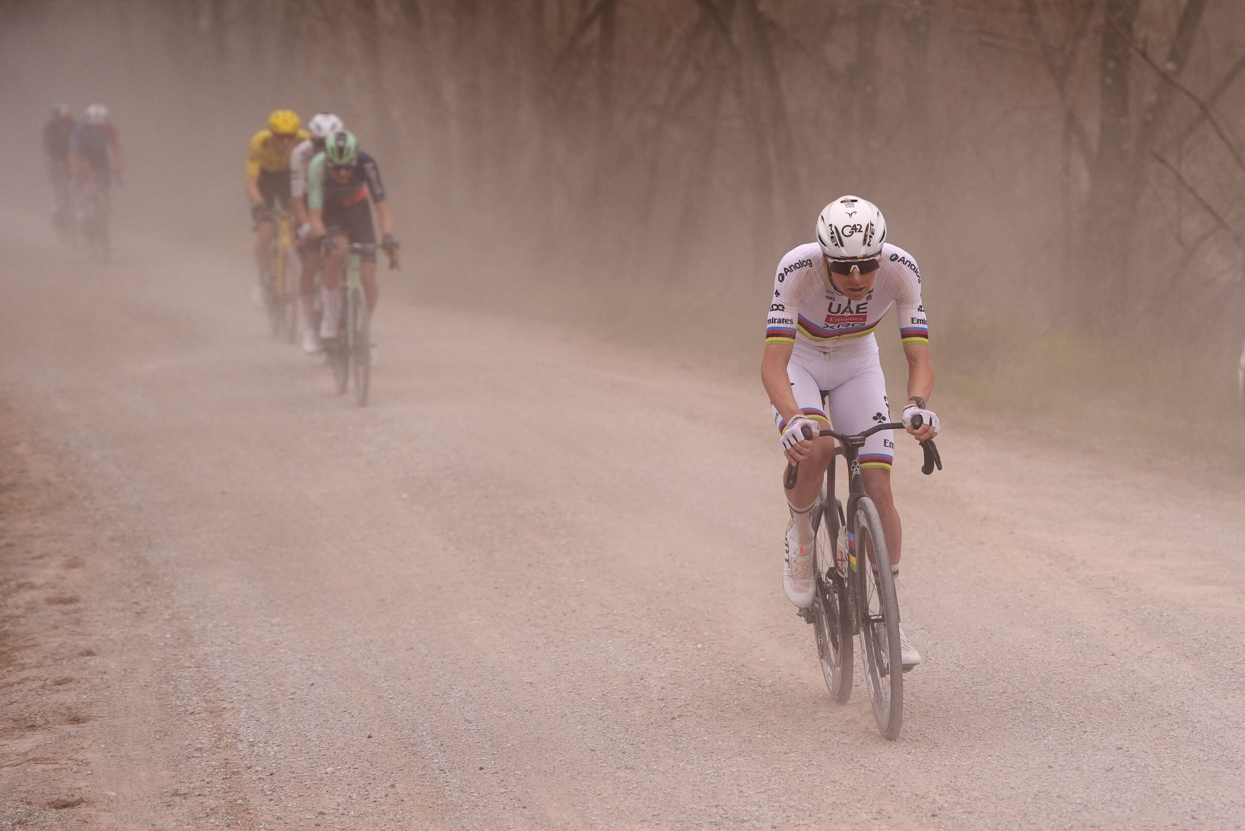 Zgodovinski Tadej Pogačar: Četrta zmaga na Strade Bianche za sanjski začetek leta
