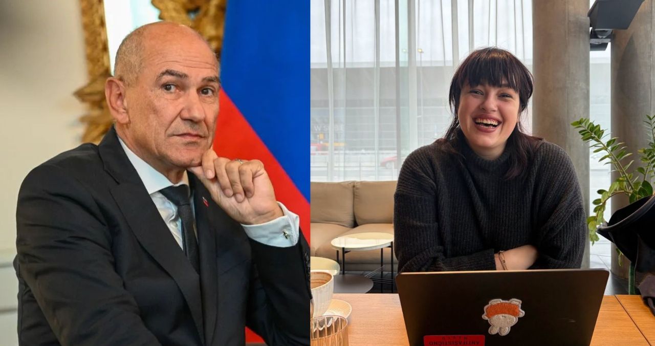 Nika Kovač in Janez Janša skupaj na letalu: "Ko sem ugotovila, s kom si delim vrsto na letalu, sem ..."