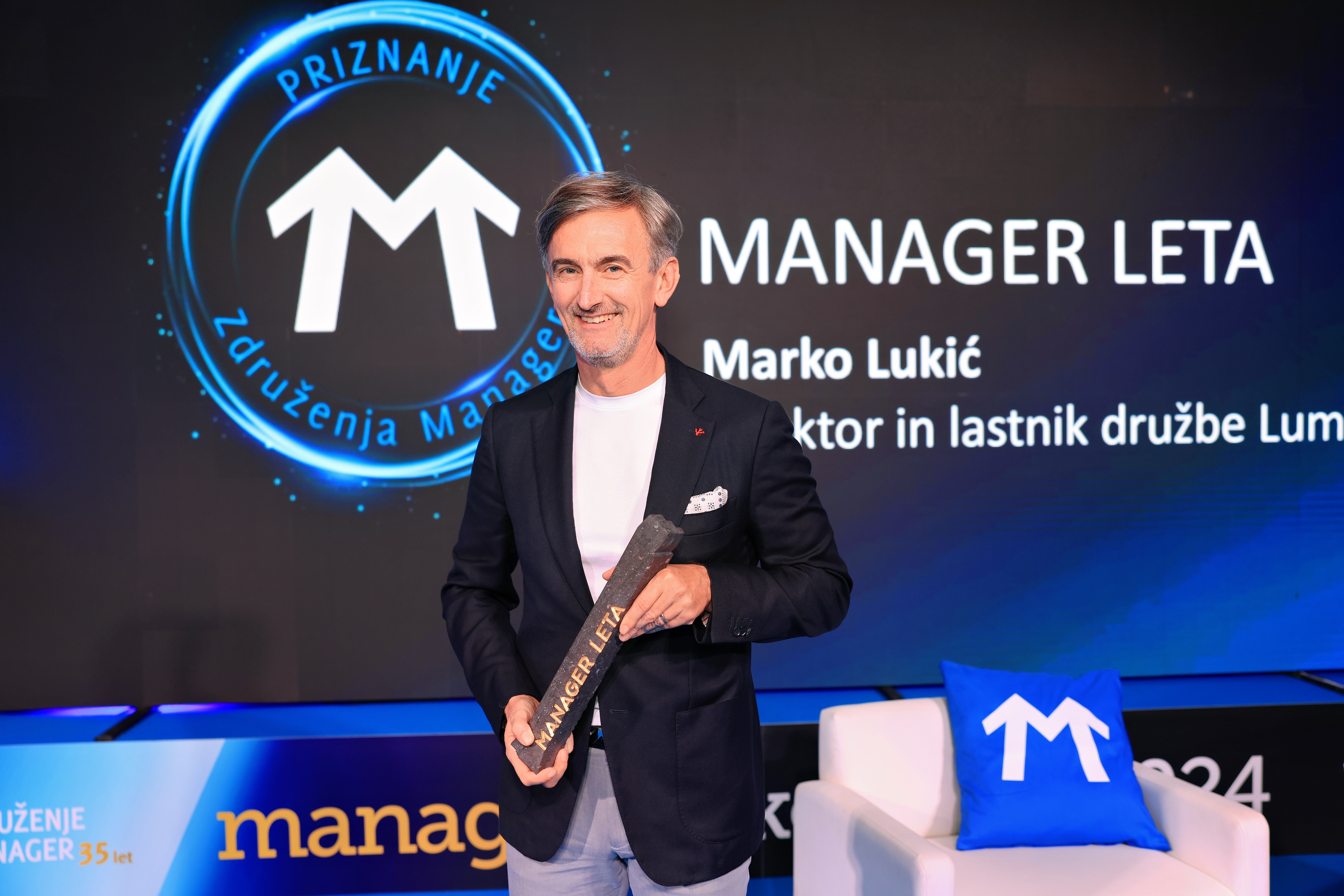 Prestižni naziv manager leta 2024 v roke Mariborčanu