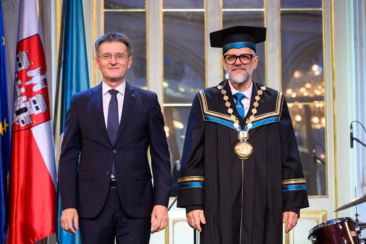 FOTO: Inavguracija novega rektorja Univerze v Mariboru Deana Korošaka