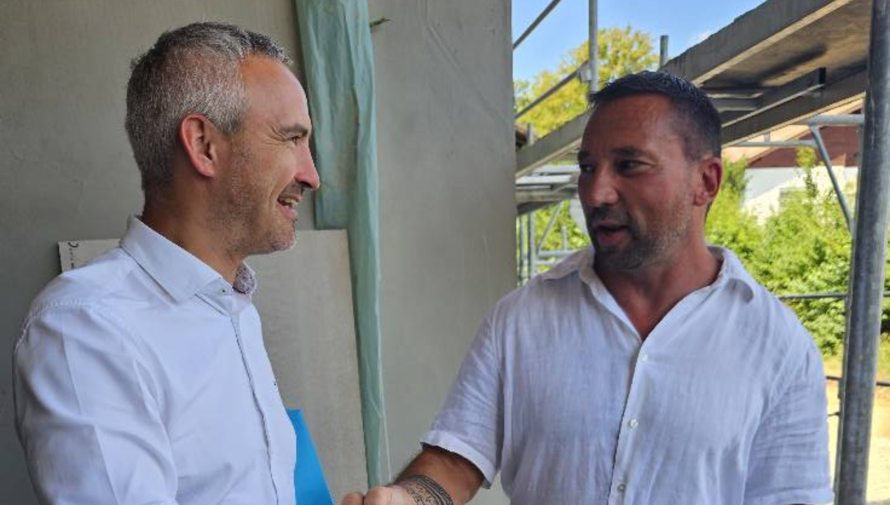 Obisk predstavnikov NSi pri podjetju Noah osvetlil aktualne izzive gradbeništva