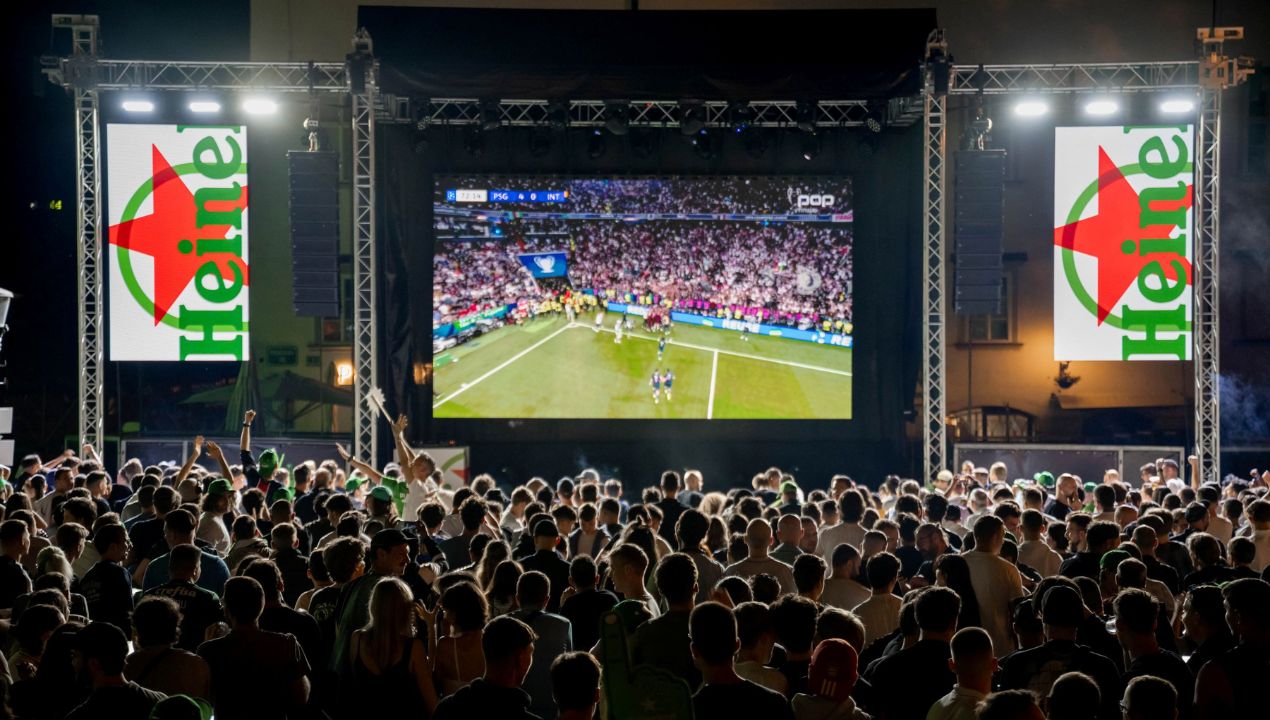 Ogled finala Lige prvakov s Heinekenom letos v Mariboru: Poštna ulica bo postala velika nogometna dnevna soba