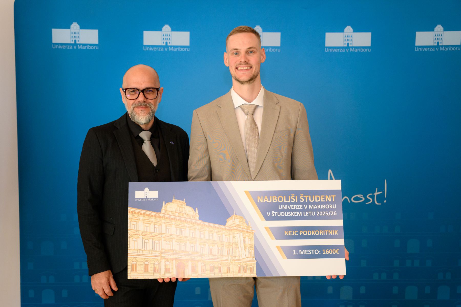 Kdo je najboljši študent Univerze v Mariboru z neverjetnim povprečjem 10,0?