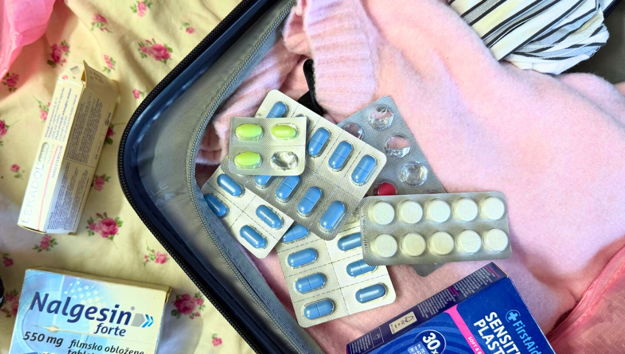 Kako pripraviti potovalno lekarno?