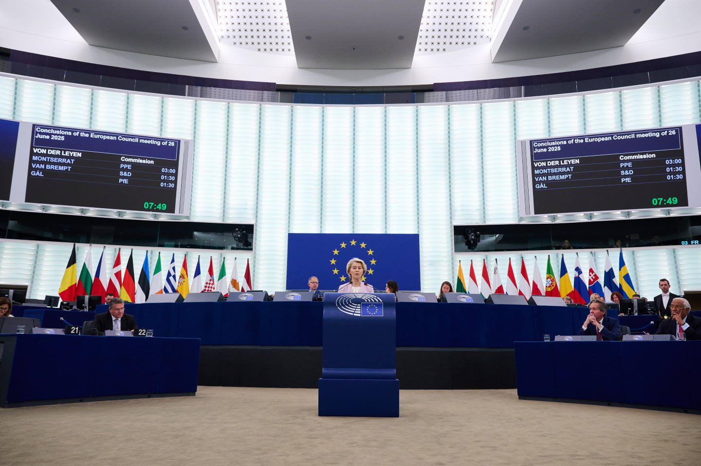 Ursula von der Leyen preživela glasovanje o nezaupnici