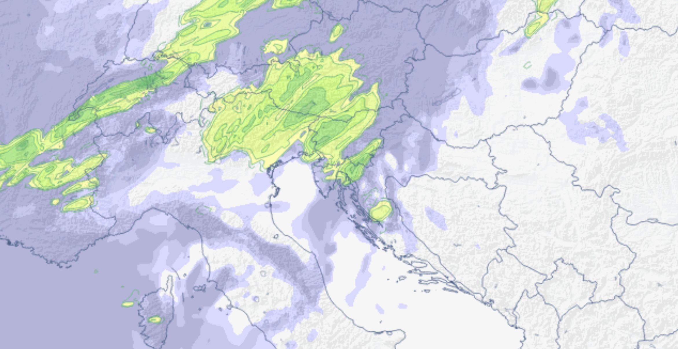 Meteorologi izdali oranžno opozorilo: Ponoči grozijo nalivi, toča in močan veter