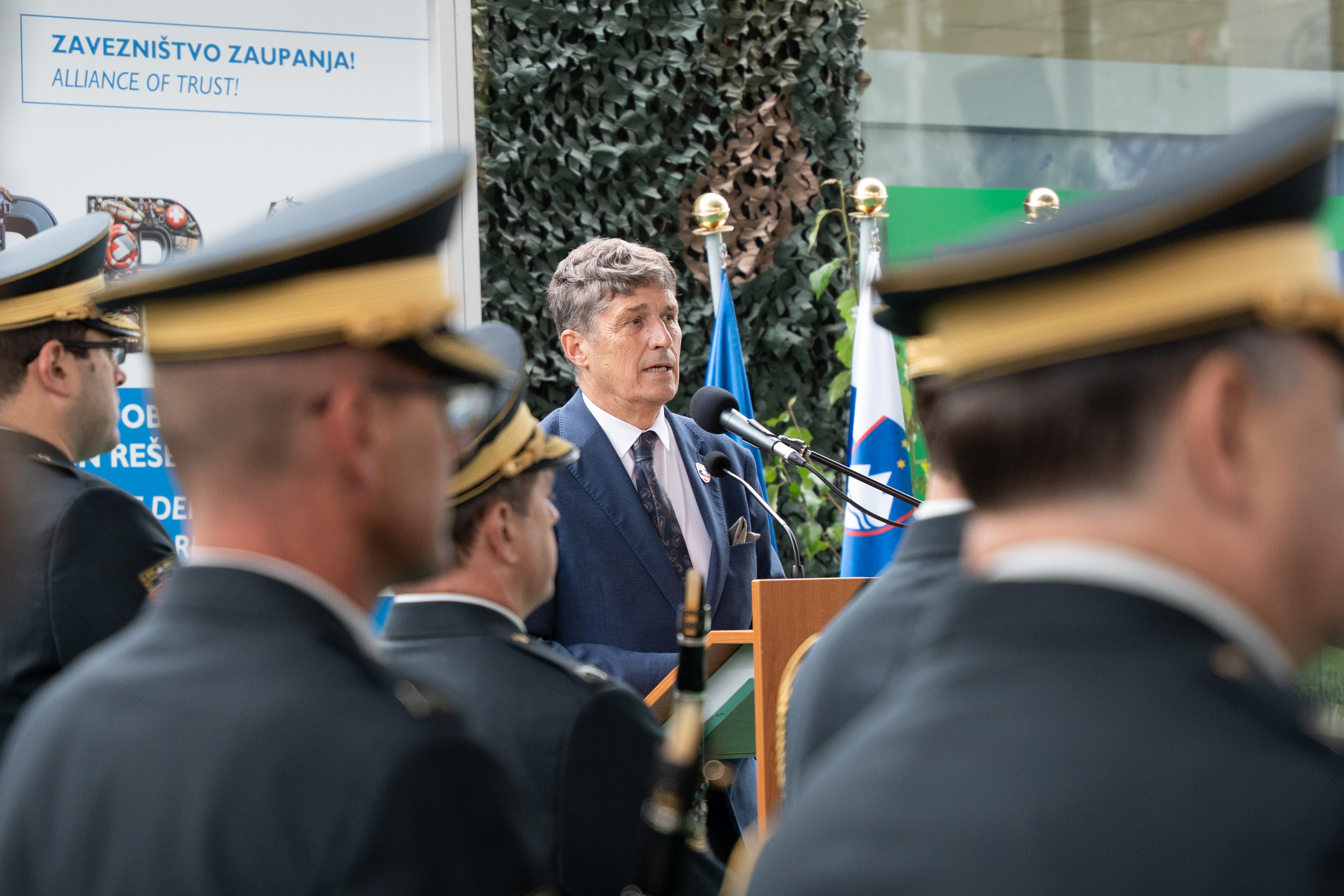 Minister Sajovic odprl Sobro: «Ko gre za varnost in obrambo domovine, mora biti srce enotno - za eno stvar« (FOTO)