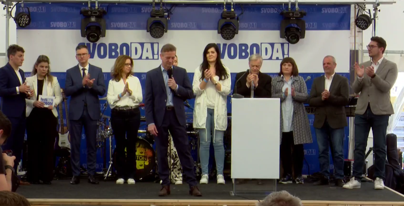 Gibanje Svoboda predstavilo listo kandidatov za evropske volitve, nosilec naj bi bil Merlo