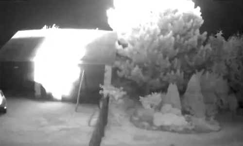 VIDEO: Na Poljskem strmoglavil neznani leteči predmet