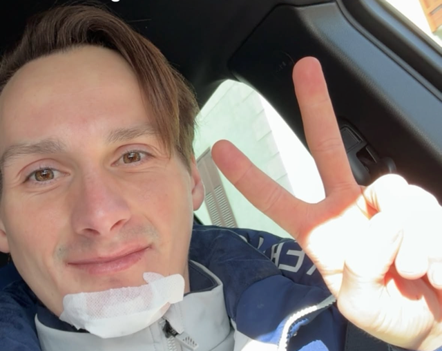 Šok za navijače: Domen Prevc na Instagramu objavil fotografijo s povito brado