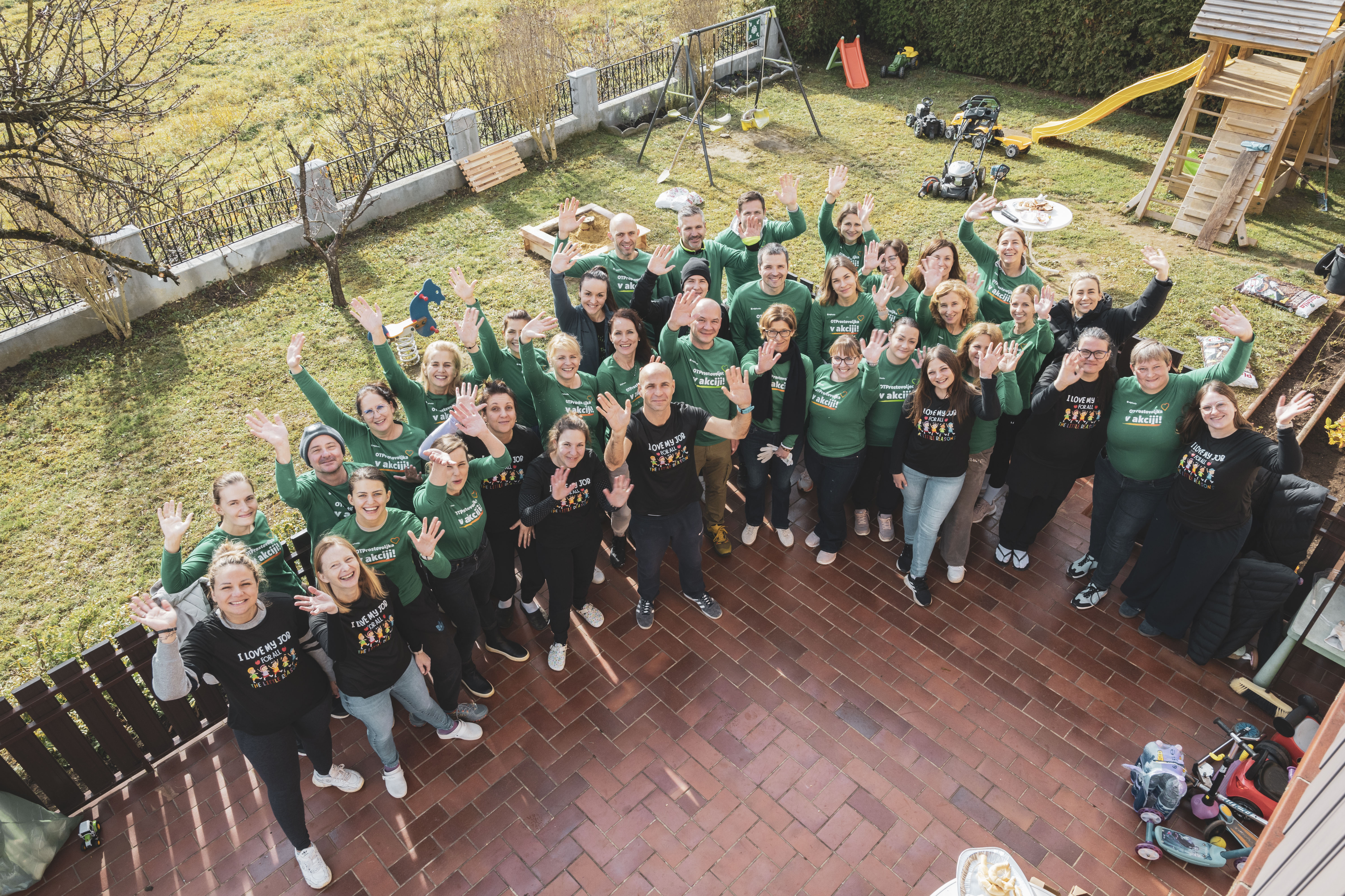 Ko zaposleni naredijo razliko: prostovoljski dan OTP banke, ki pušča trajen pečat