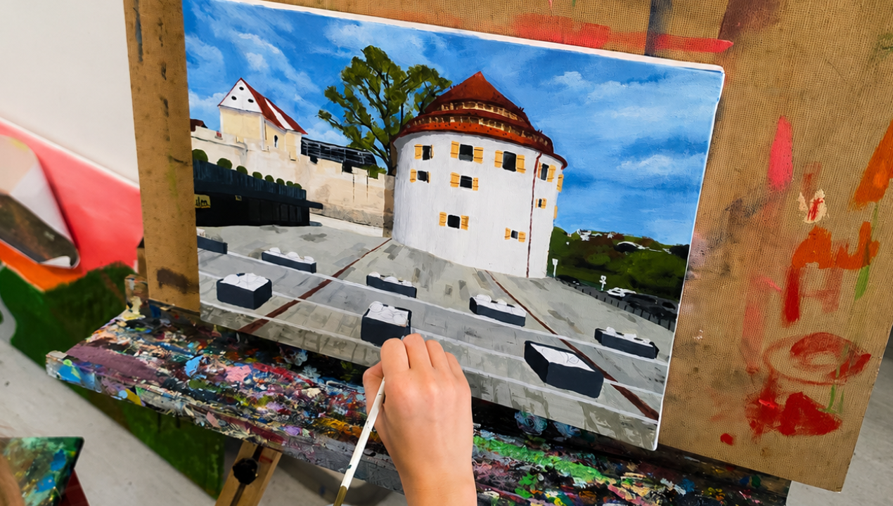 Maribor skozi moje oči: Zaključna razstava tečajnikov Šole umetnosti Atilem