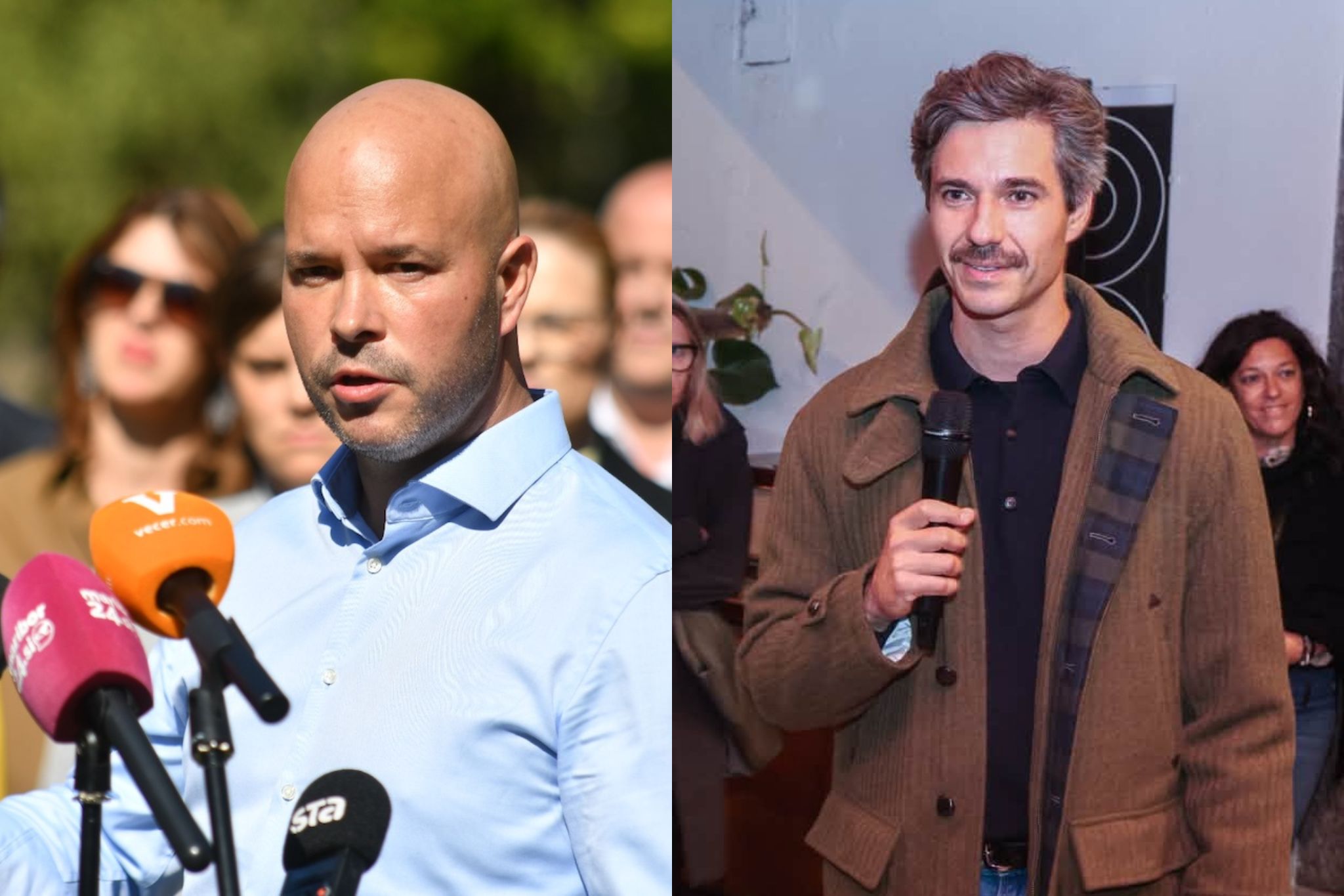 V Mariboru se obeta zanimiva politična debata: Matevž Frangež in Luka Mesec združujeta moči