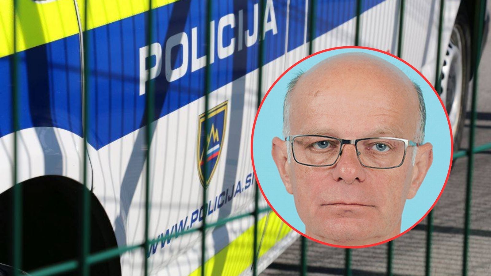 Ste ga kje opazili? Policija prosi za pomoč pri iskanju pogrešanega 60-letnika z očali in zeleno kapo