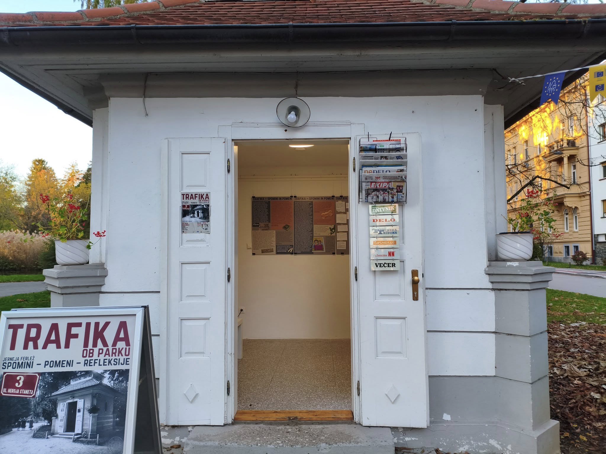 Majhna stavba, velika zgodba: Od kioska do kulturnega prostora